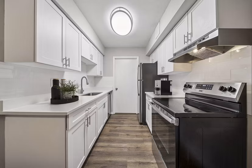 kitchen at Haven on Long Grove Apartments