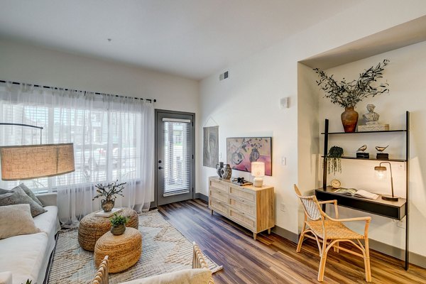 living room at The Granary Apartments