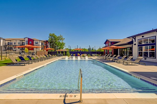 pool at The Granary Apartments