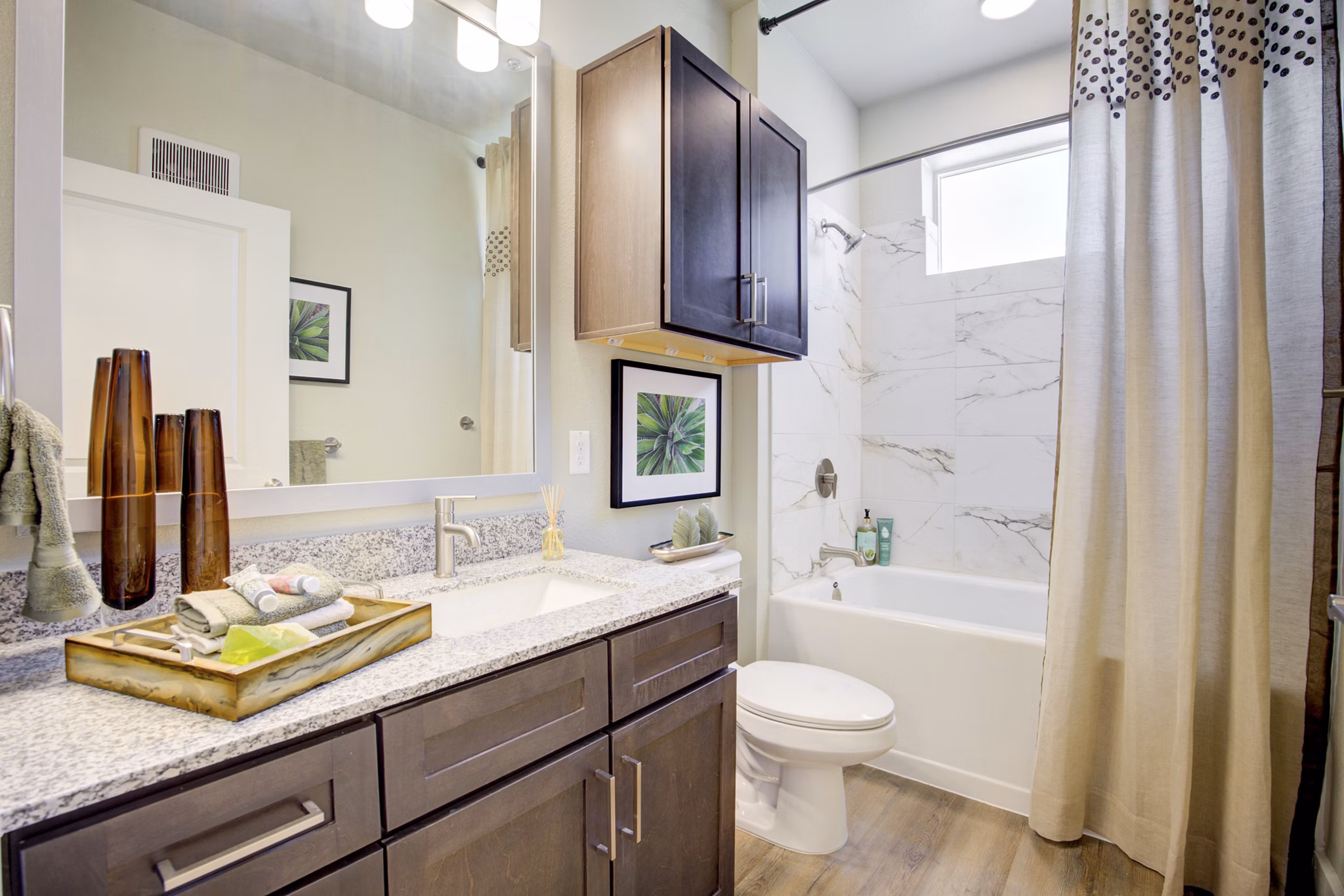 bathroom at Sendero Trace Apartments 