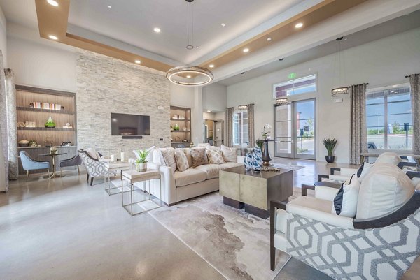 clubhouse at Sendero Trace Apartments 