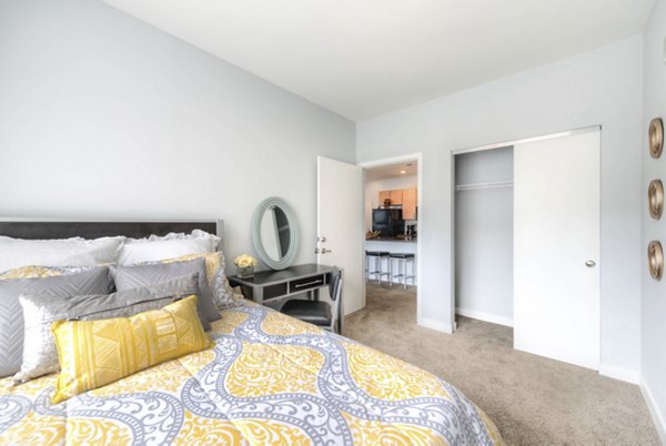 bedroom at Clubhouse Apartments