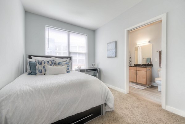bedroom at Clubhouse Apartments