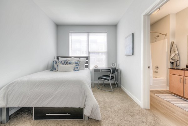 bedroom at Clubhouse Apartments