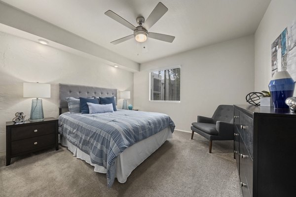 bedroom at Connect on Union Apartments