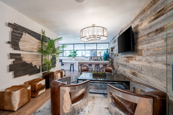 clubhouse at Connect on Union Apartments