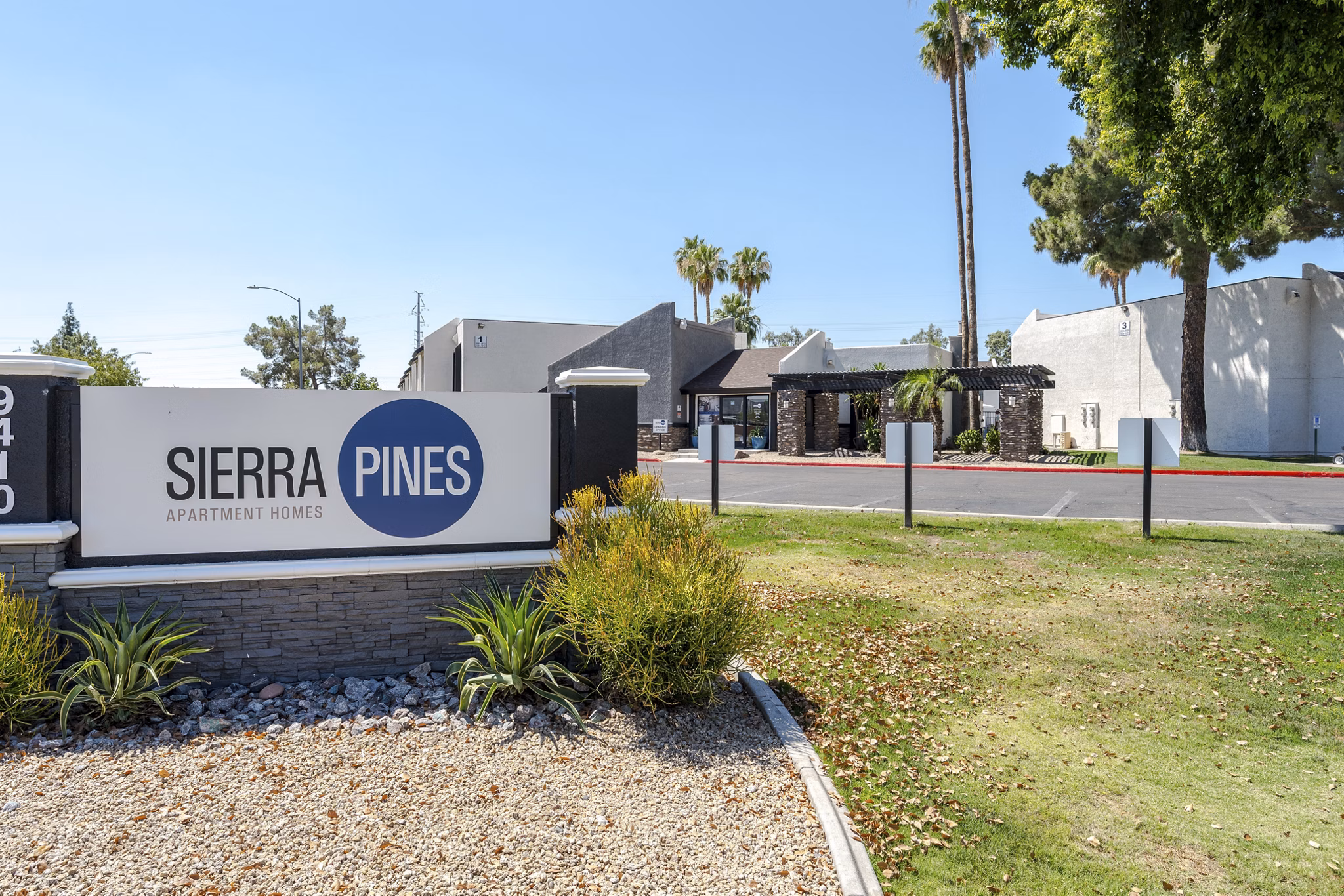building/exterior at Sierra Pines Apartments