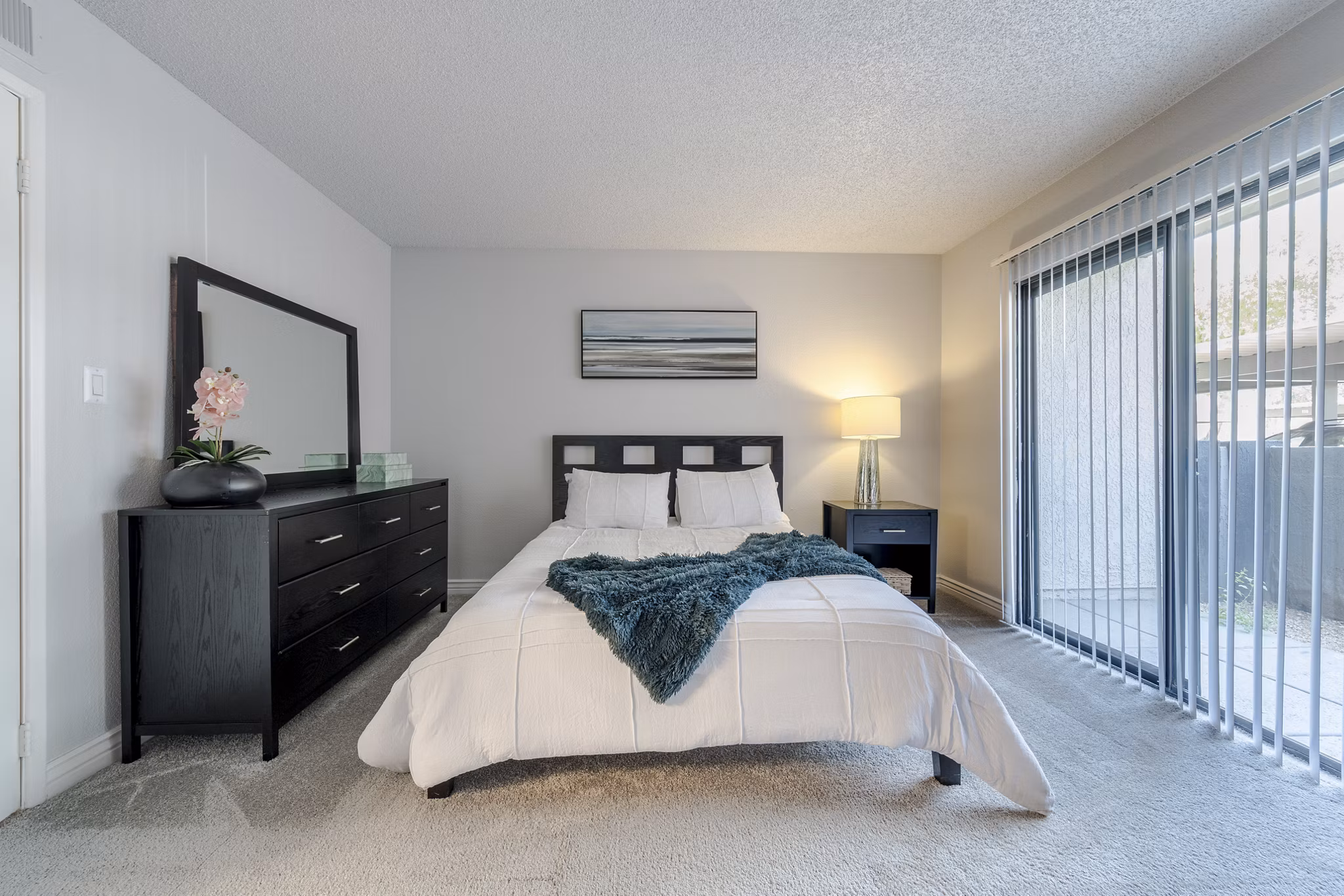 bedroom at Sierra Pines Apartments