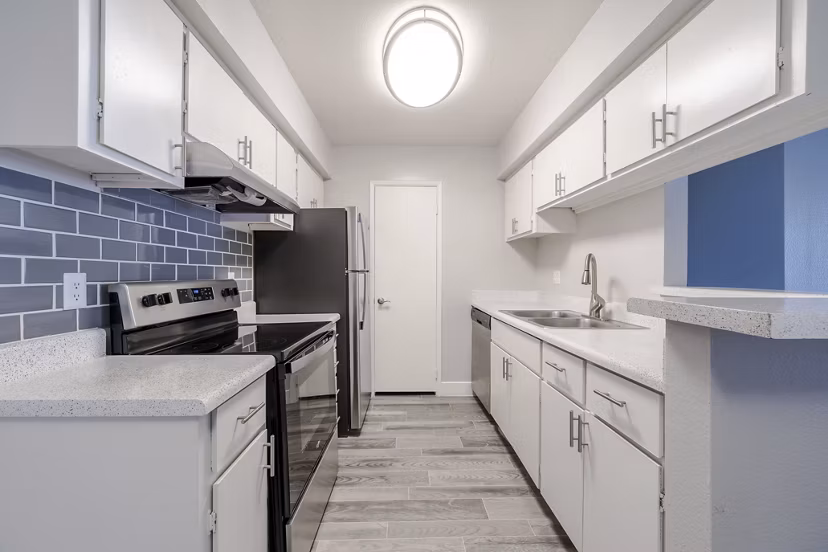 kitchen at Sierra Pines Apartments