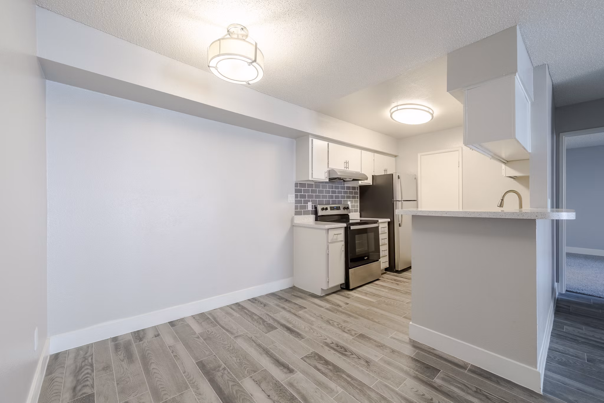 kitchen at Sierra Pines Apartments