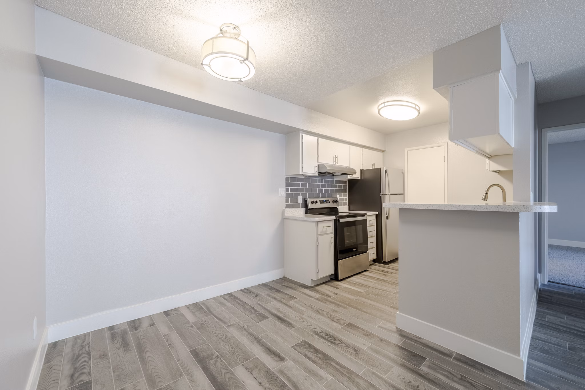kitchen at Sierra Pines Apartments