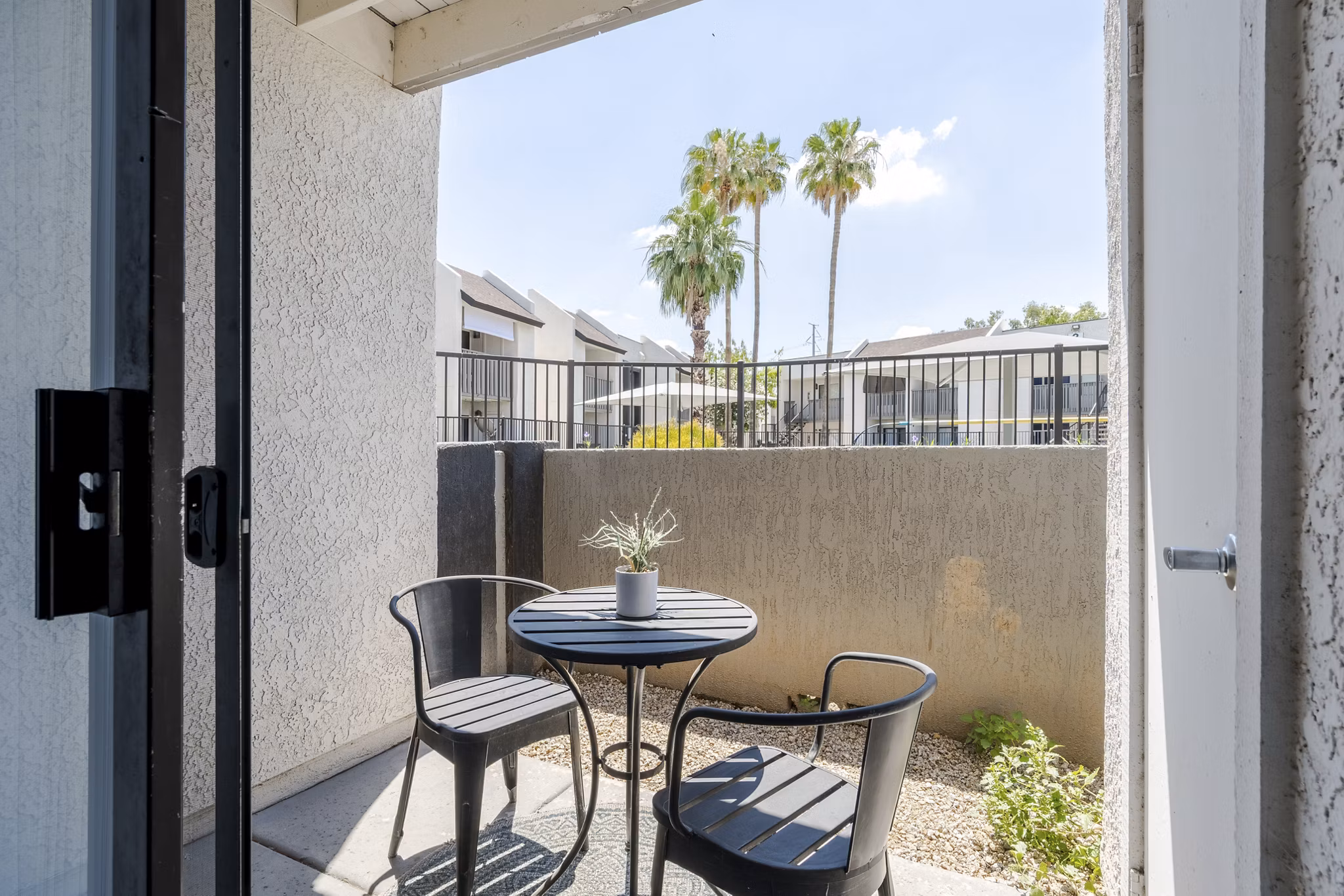patio at Sierra Pines Apartments