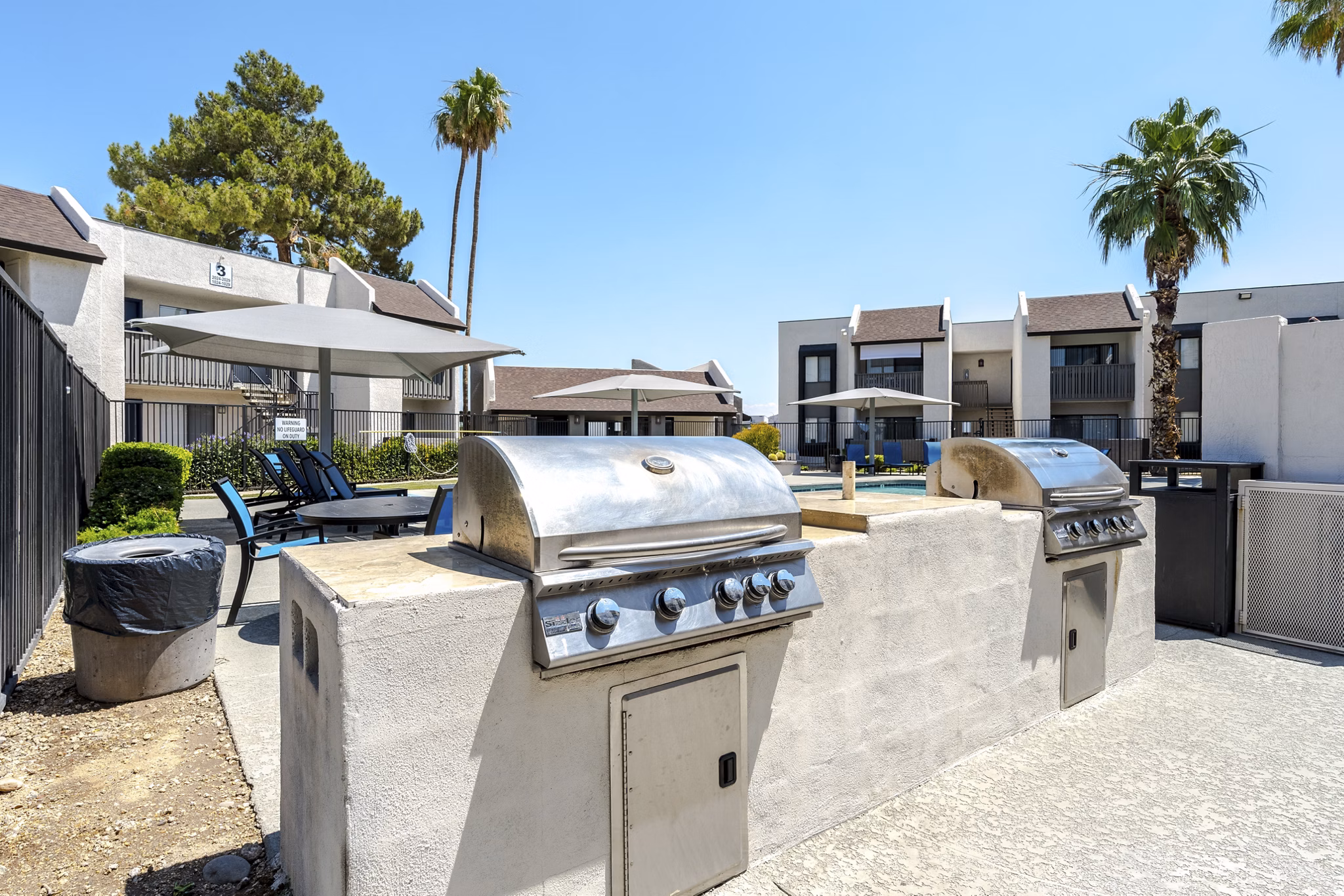 patio at Sierra Pines Apartments