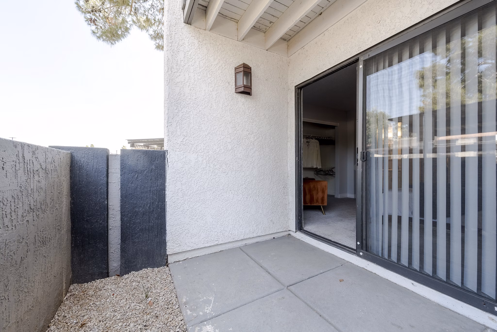 patio at Sierra Pines Apartments