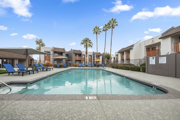 pool at Sierra Pines Apartments