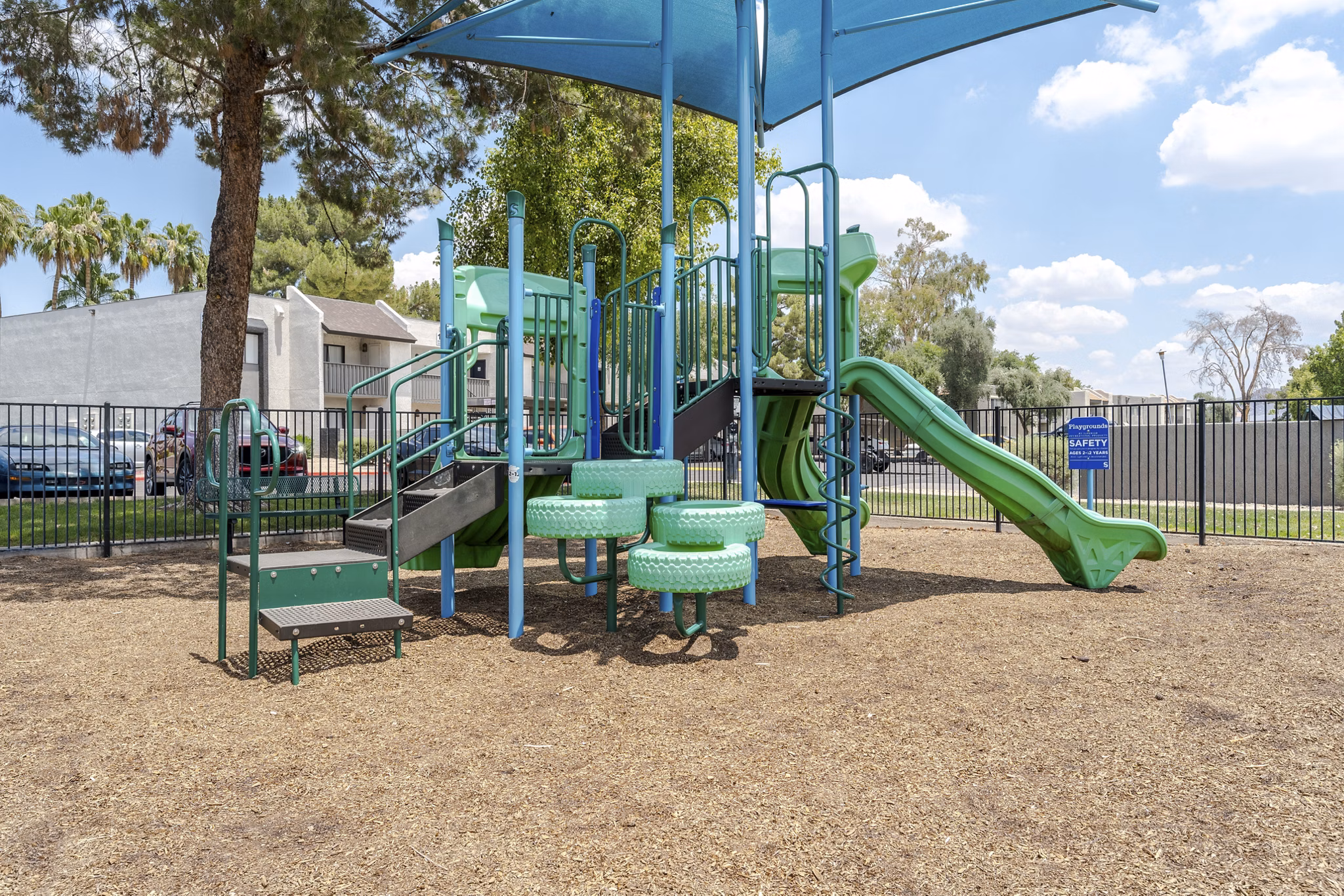 Recreational Area at Sierra Pines Apartments