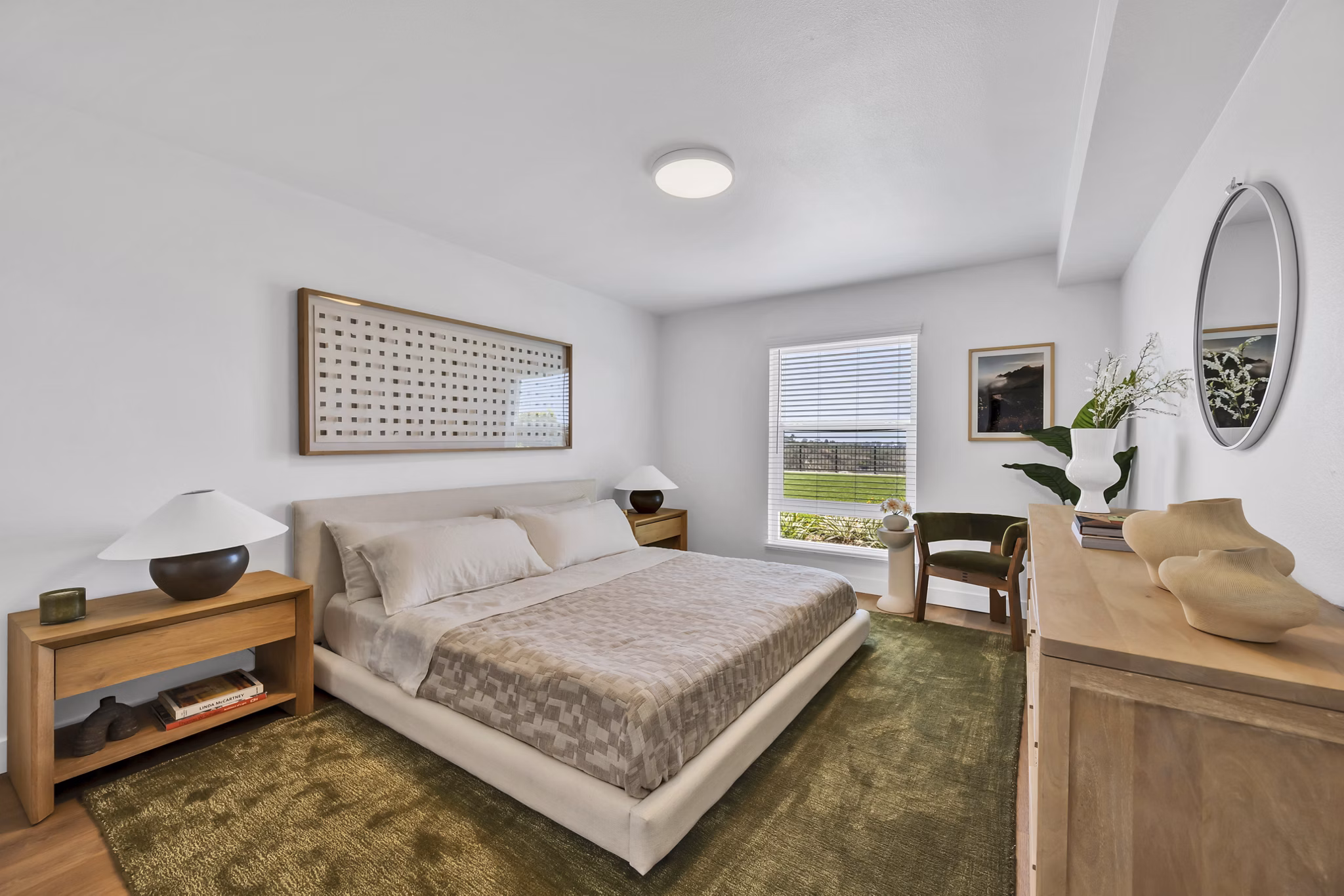 Bedroom at Park Newport Apartments
