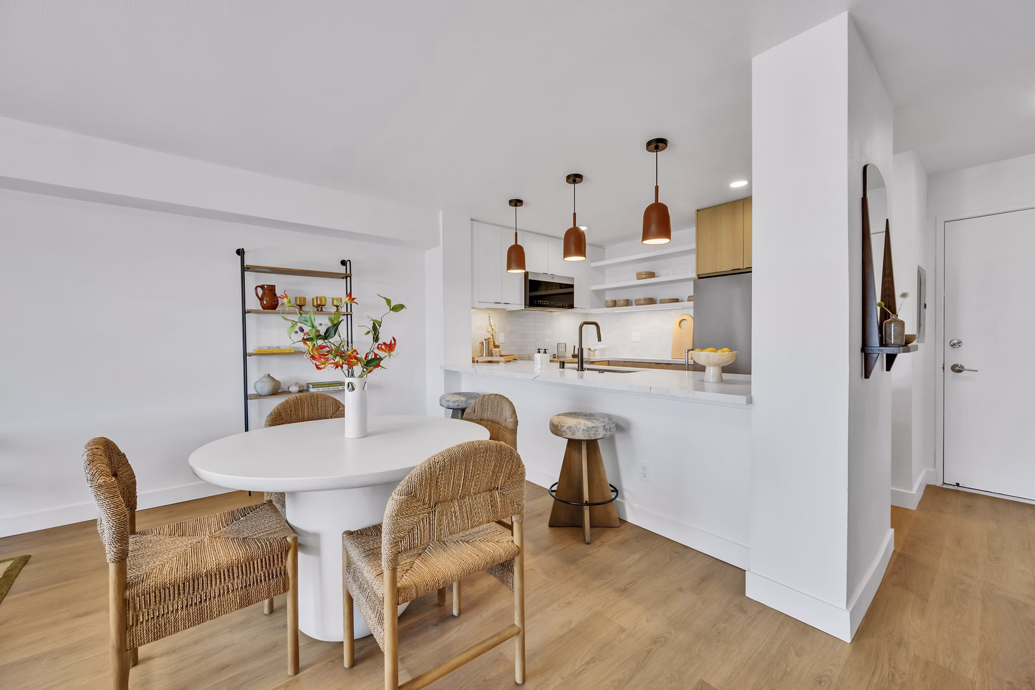 Dining Room at Park Newport Apartments