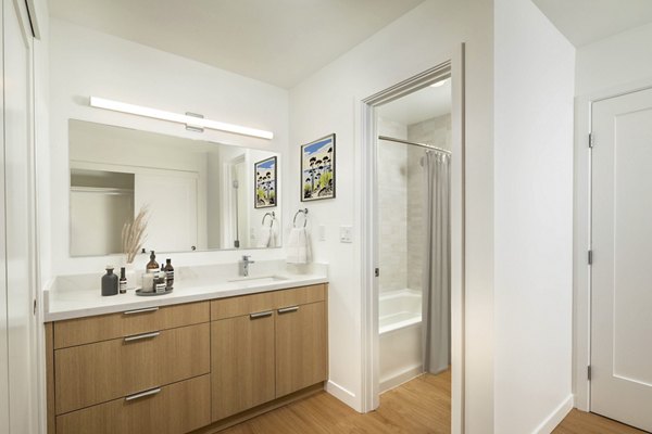 rendering at Park Newport Apartments