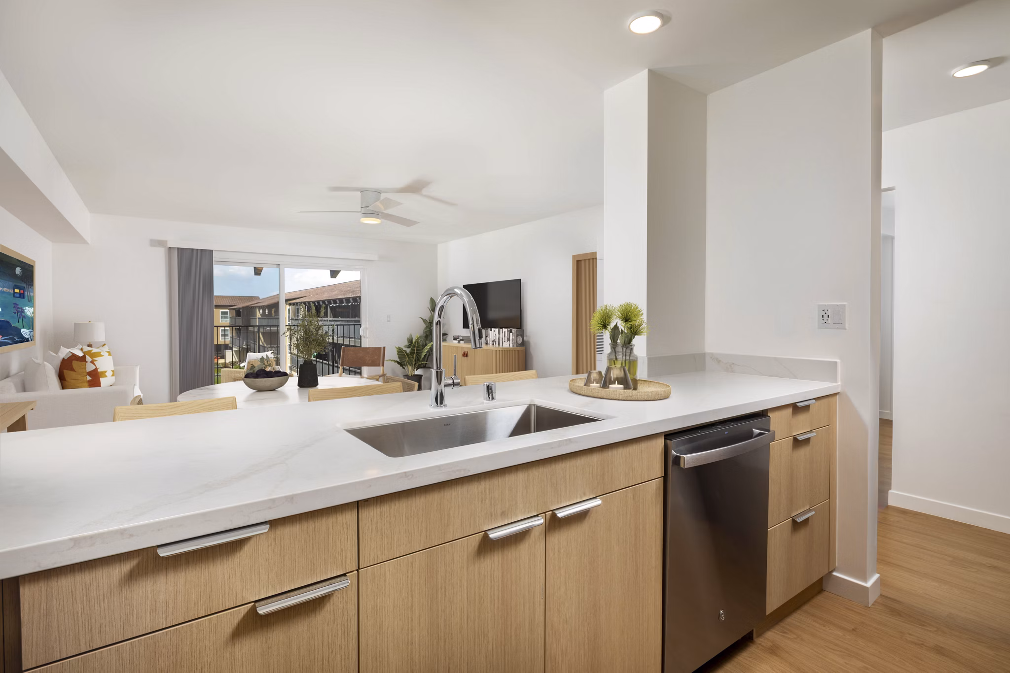 rendering at Park Newport Apartments