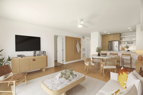 rendering at Park Newport Apartments