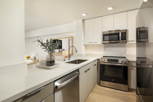 rendering at Park Newport Apartments
