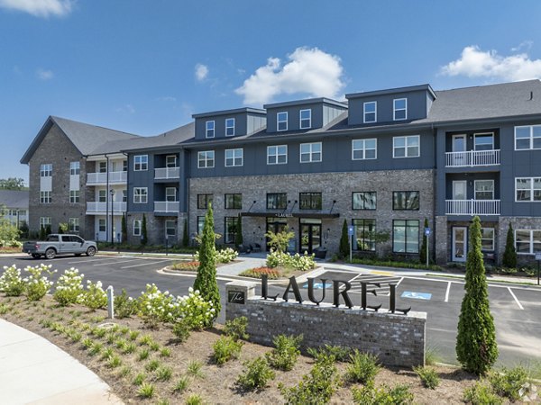 signage at The Laurel Apartments