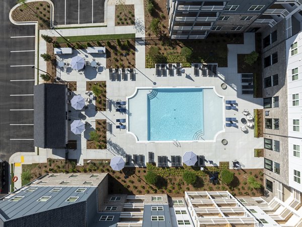 view at The Laurel Apartments