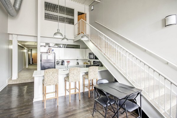 interior at Heinz Lofts Apartments