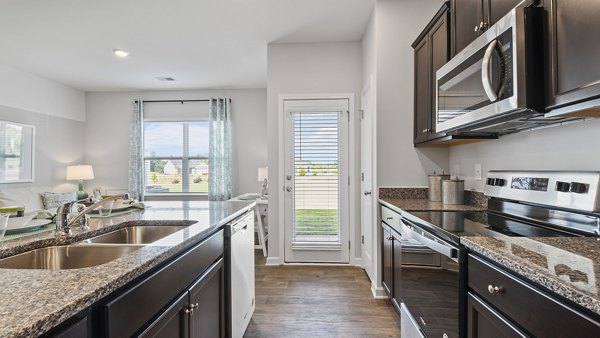 kitchen at Rosemary Glen Apartments