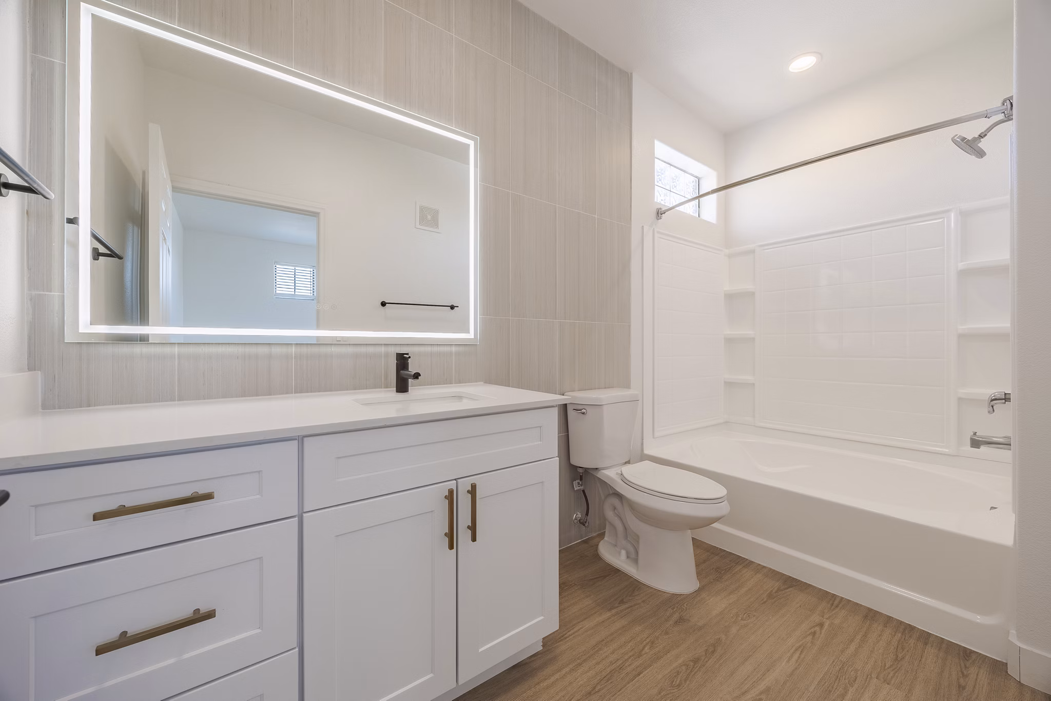 bathroom at The Presley at Whitney Ranch Apartments 