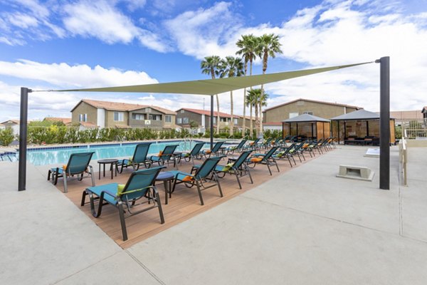 pool at Townhomes at Horizon Ridge Apartments