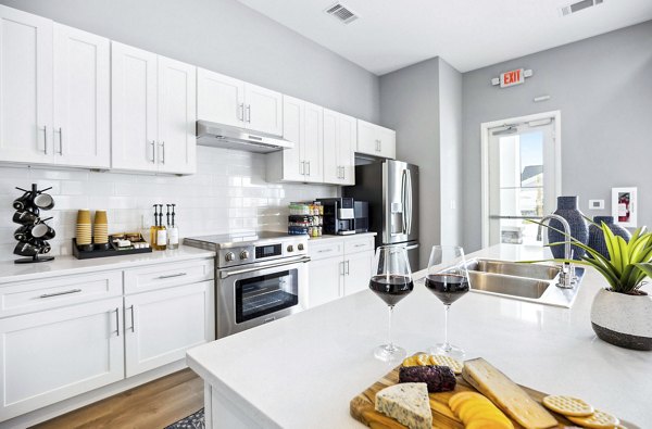 kitchen at River Rock at Blume Road Apartment Homes