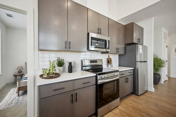 kitchen at The Navigator Apartments