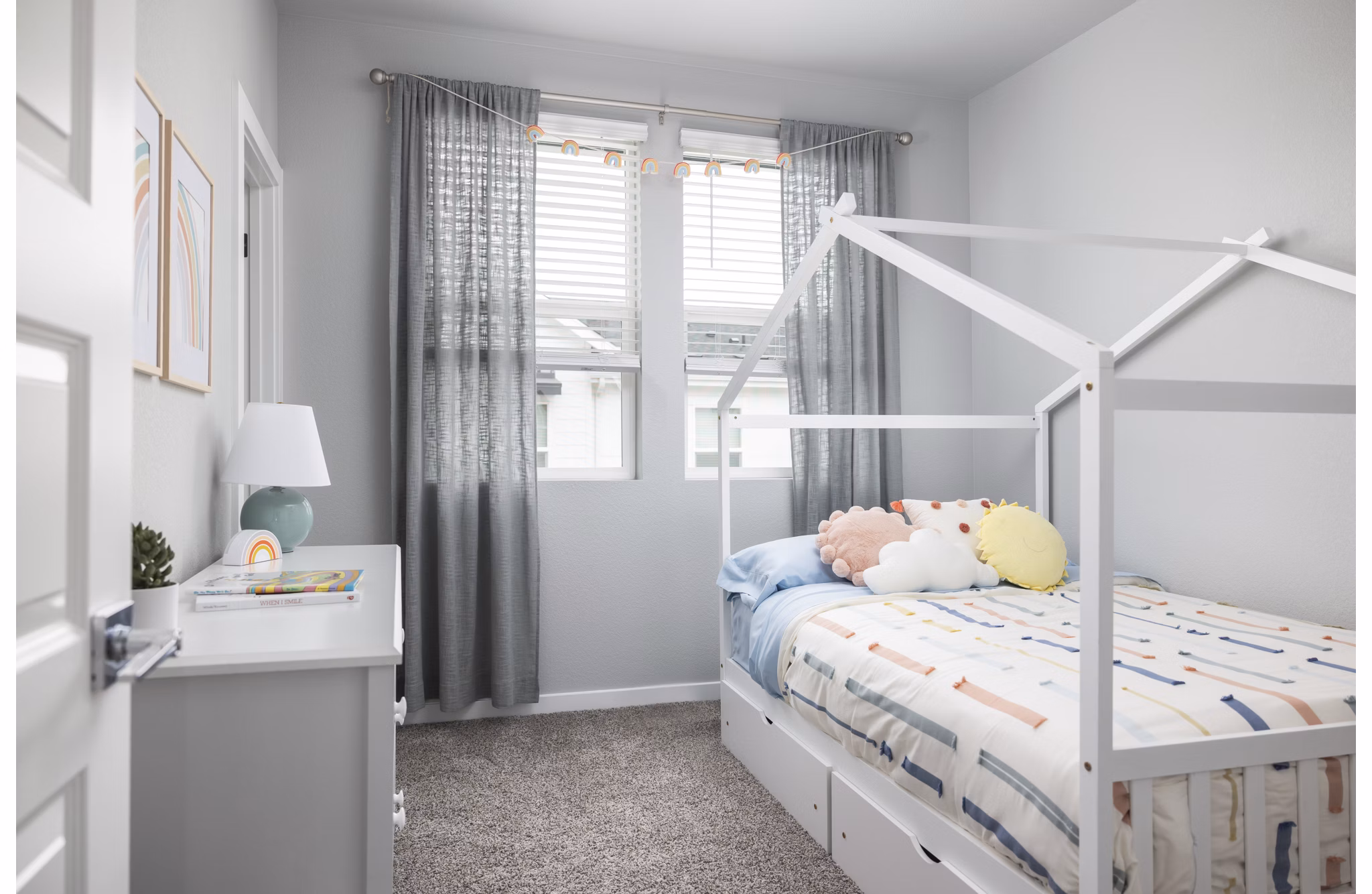 bedroom at Finley at Baseline Apartments