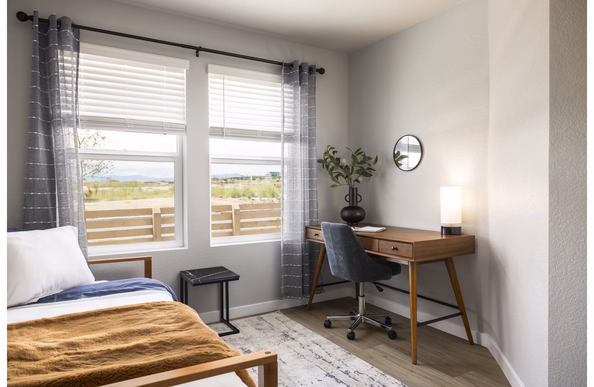 bedroom at Finley at Baseline Apartments