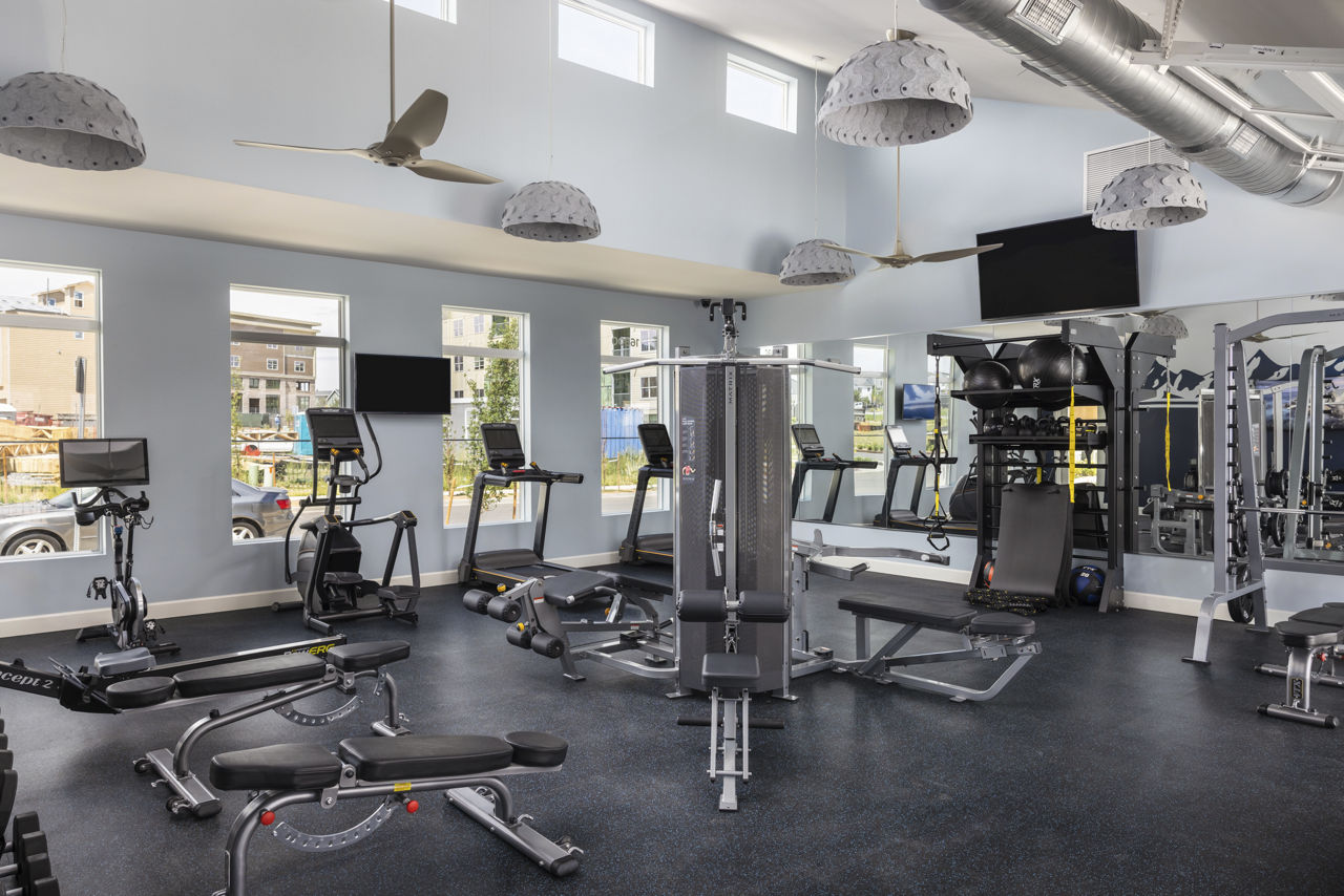 Gym at Finley At Baseline (1 of 2)