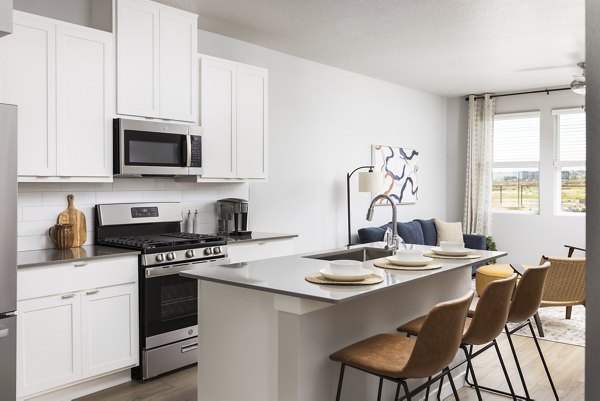 kitchen at Finley at Baseline Apartments