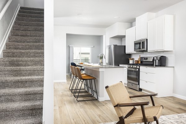 kitchen at Finley at Baseline Apartments