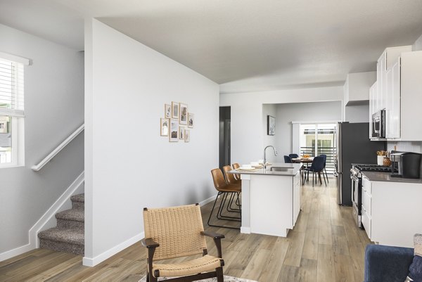 kitchen at Finley at Baseline Apartments