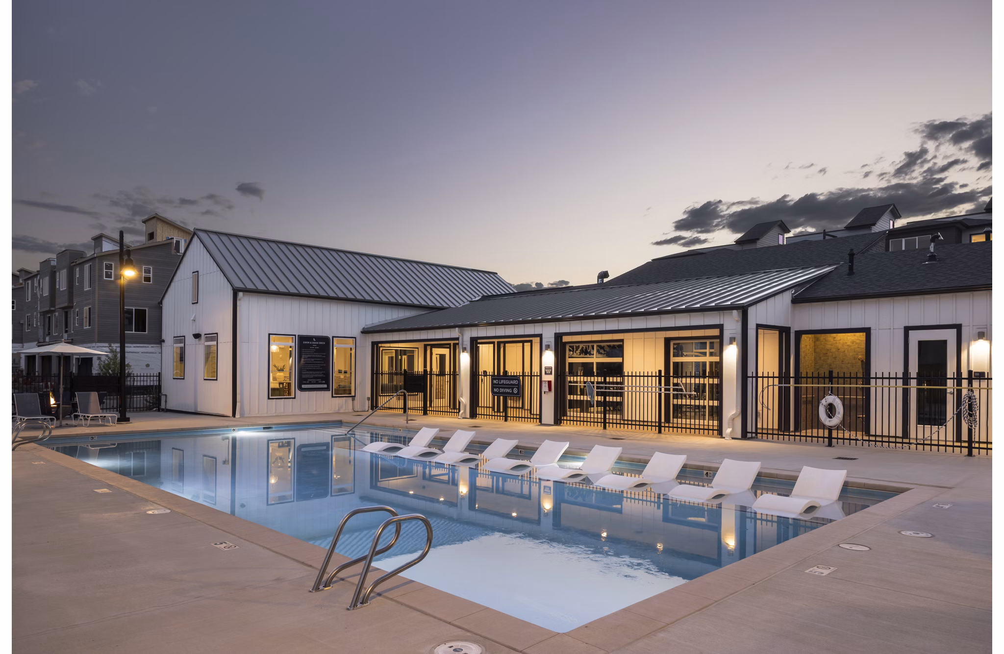 pool at Finley at Baseline Apartments
