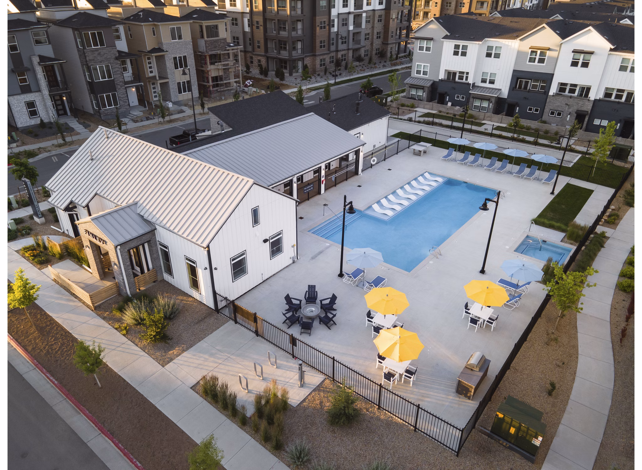 pool at Finley at Baseline Apartments