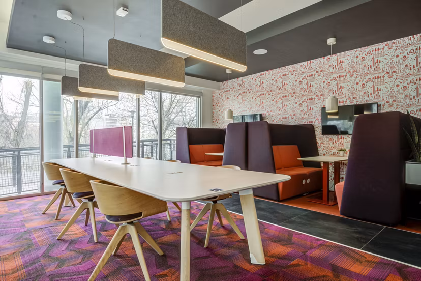 clubhouse at The District Apartments