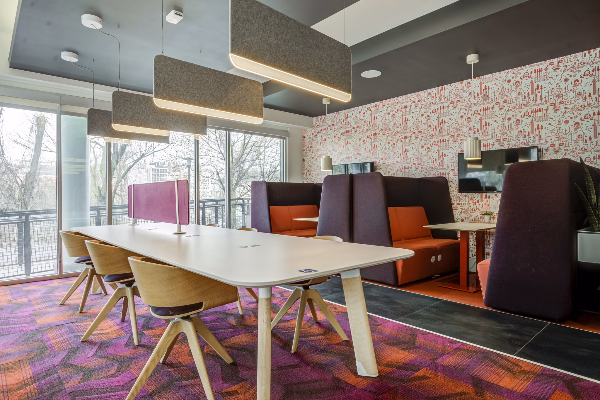 clubhouse at The District Apartments