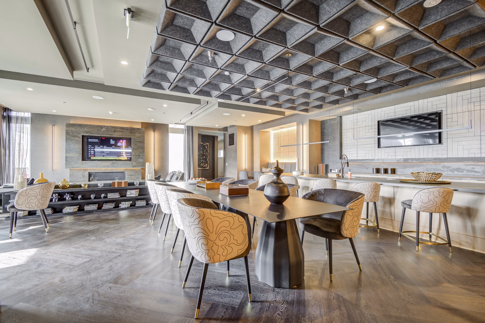 clubhouse at The District Apartments