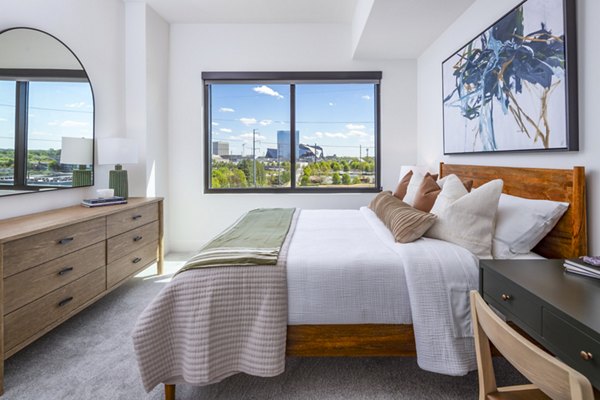 bedroom at The Grace Residences Apartments