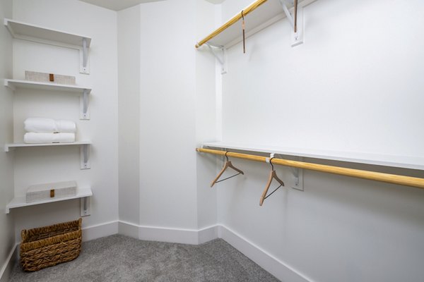 bedroom closet at The Grace Residences Apartments