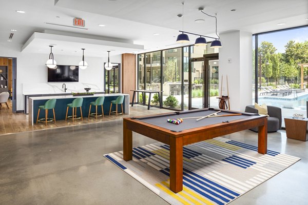 Game room featuring billiards and table tennis at The Grace Residences Apartments