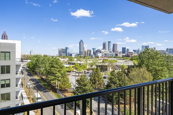 patio at The Grace Residences Apartments