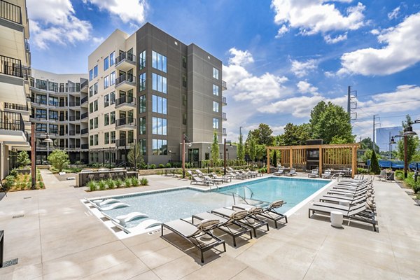 pool at The Grace Residences Apartments